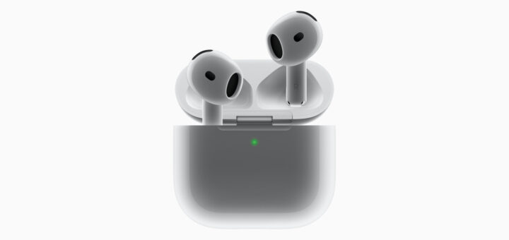 Sluchátka AirPods 4 s nabíjecím pouzdrem