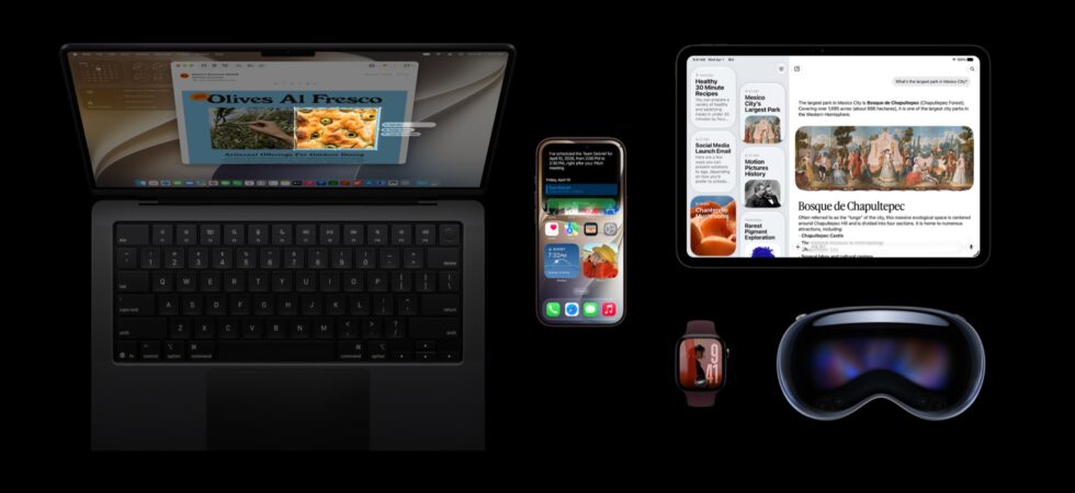 iPhone, iPad a Mac s nově vydanými systémy iOS 27, iPadOS 27 a macOS 27