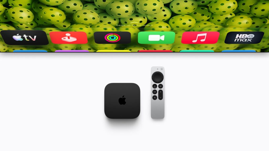 Nová Apple TV 4K čtvrté generace s ovladačem Siri Remote
