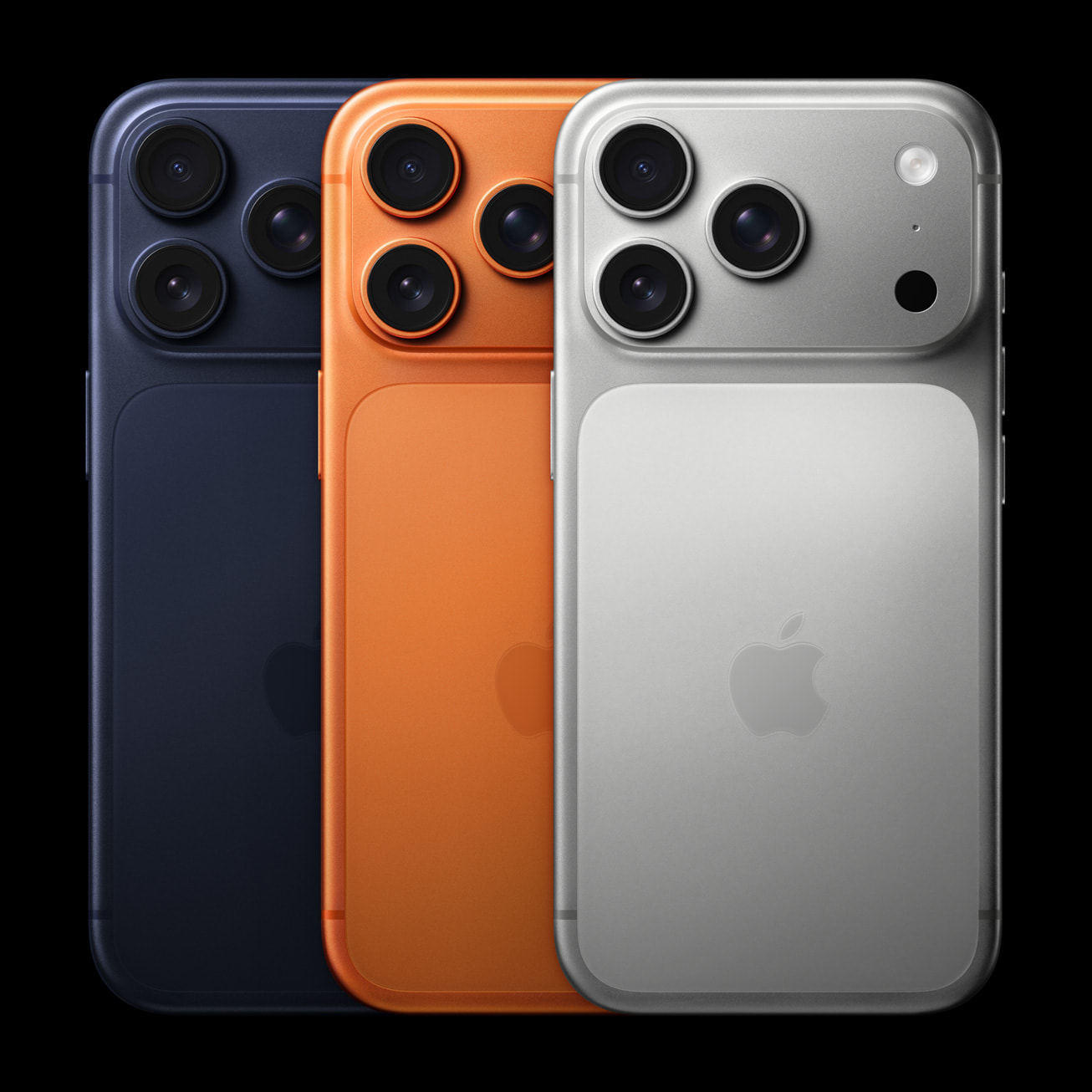 iPhone 17 Pro ve třech barevných provedeních